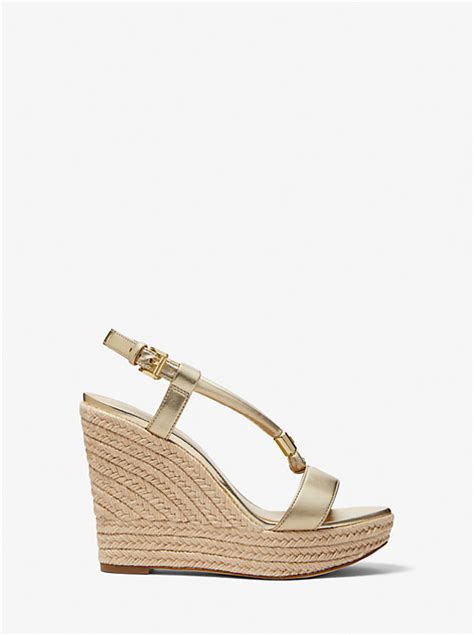 michael kors annie wedge|Annie Wedge Sandal .